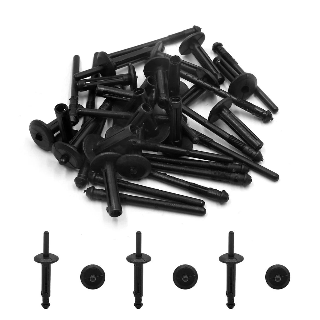 20pcs Car Panel Rivet Fasteners 5.5mm Bumper Clips for BMW (1990–2025)