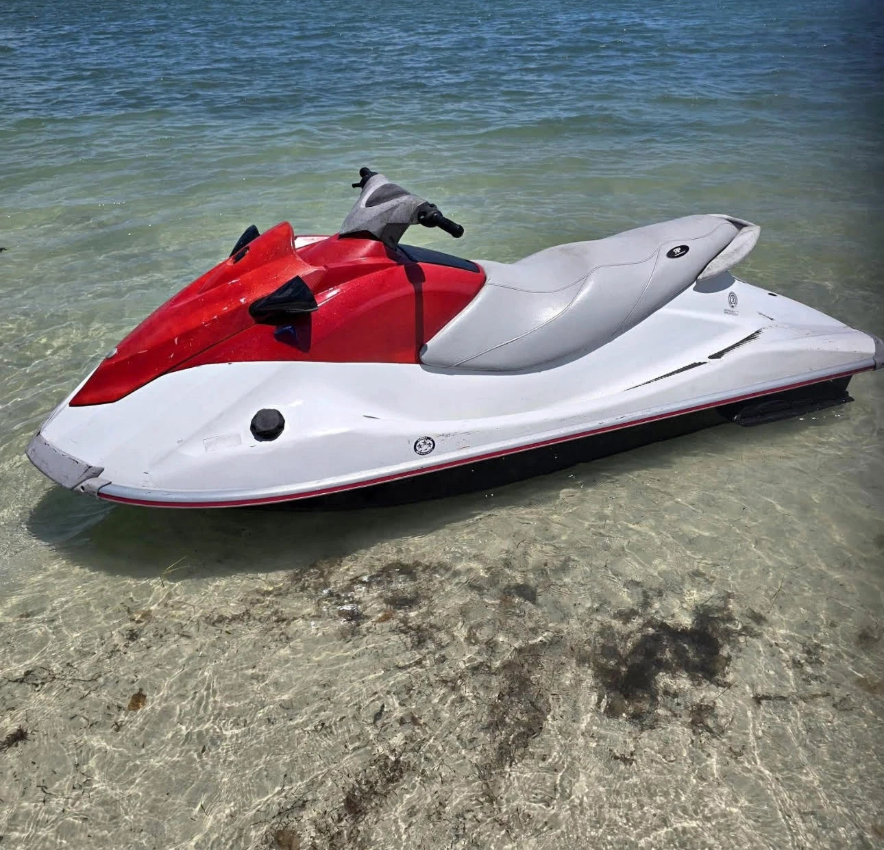 Seat Cover for Yamaha VX110 Deluxe Sport Waverunner (2010–2016) VX 110 V1 Grey