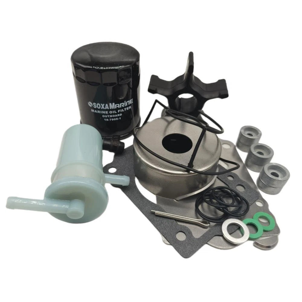 Maintenance Kit for Suzuki 150/175HP Outboard (17400-96823, 17400-96J02, 15410-96J00)