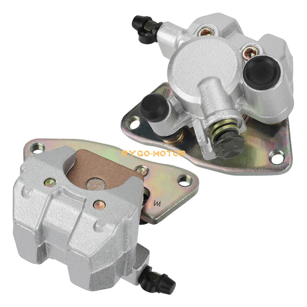 Front Left Right Brake Caliper & Pads for Yamaha Grizzly 600 660 (1999–2002)