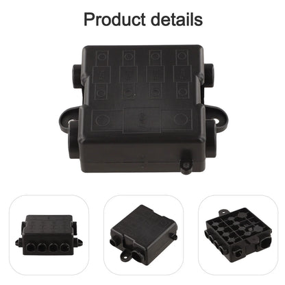 5-Way Fuse Box for Automotive Marine 12V 24V Applications 500A MEGA Fuses