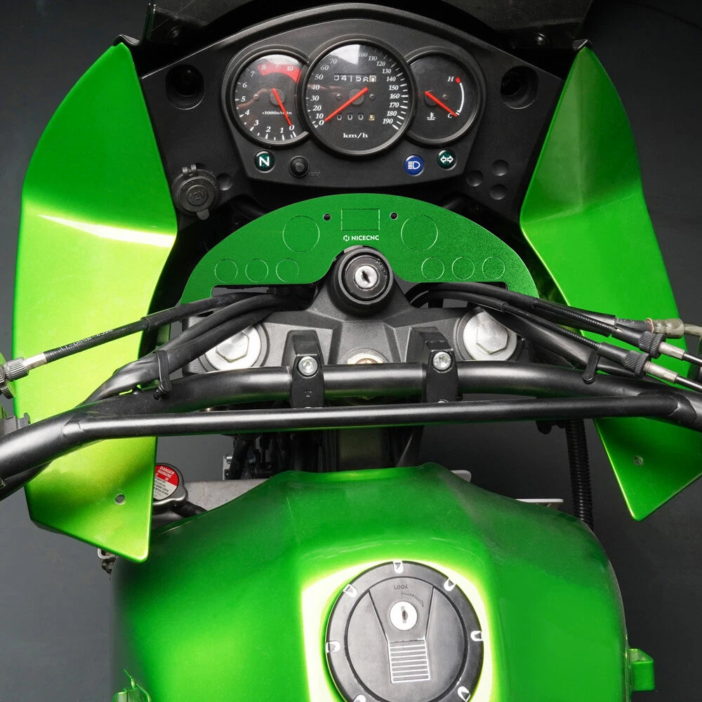 Aluminum Lower Dash Panel for Kawasaki KLR650 (2008–2018)