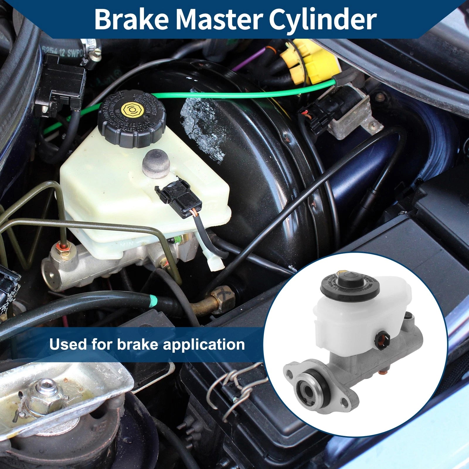 Brake Master Cylinder Reservoir Replacement for Toyota Camry (1995–2000)