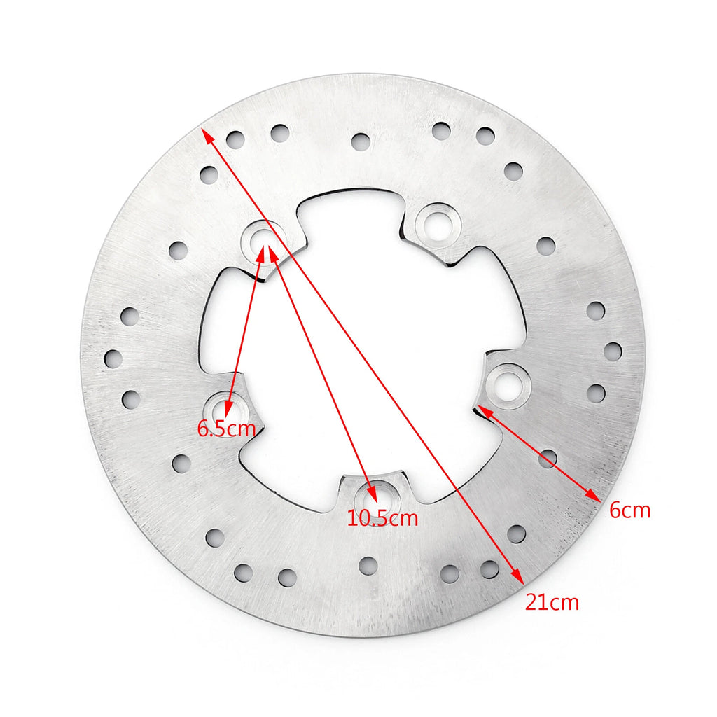 Rear Brake Disc Rotor for Suzuki AN400 (2007–2008), AN250 (2008)