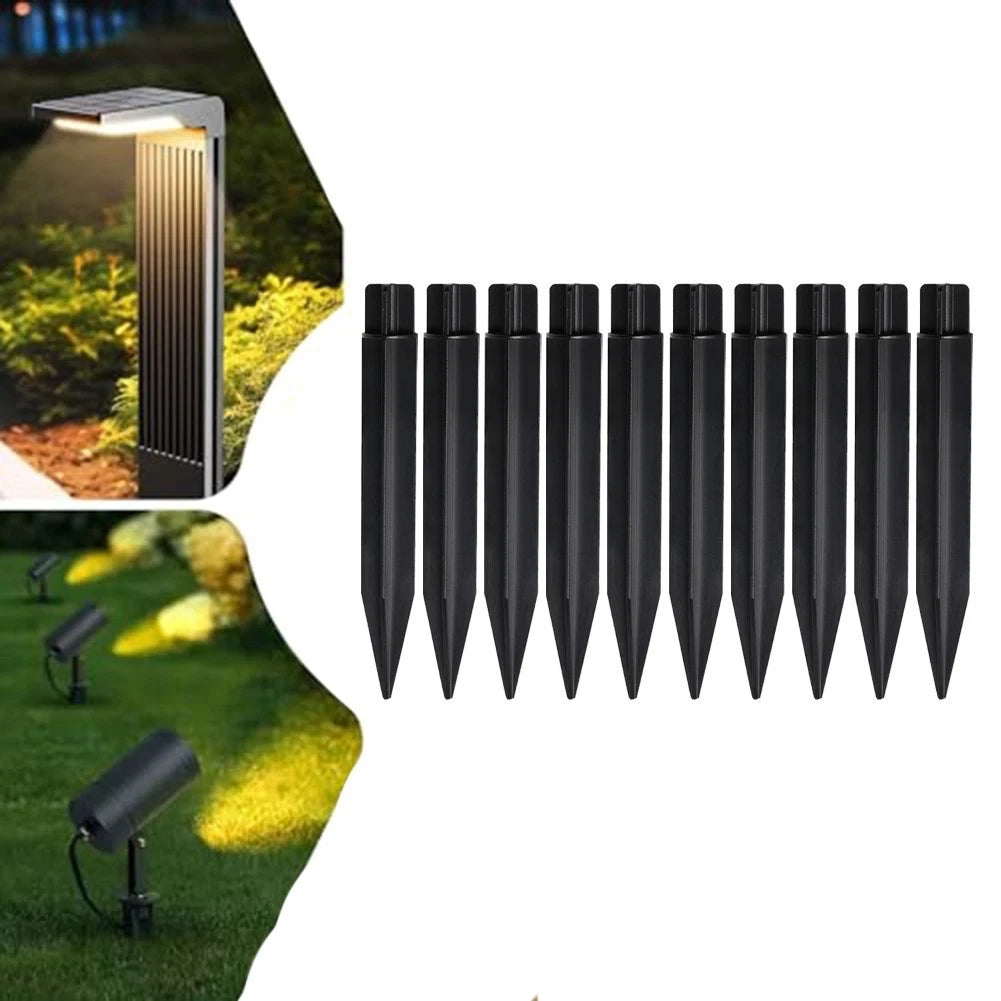 10 Solar Light Ground Rods for Easy Outdoor Installation