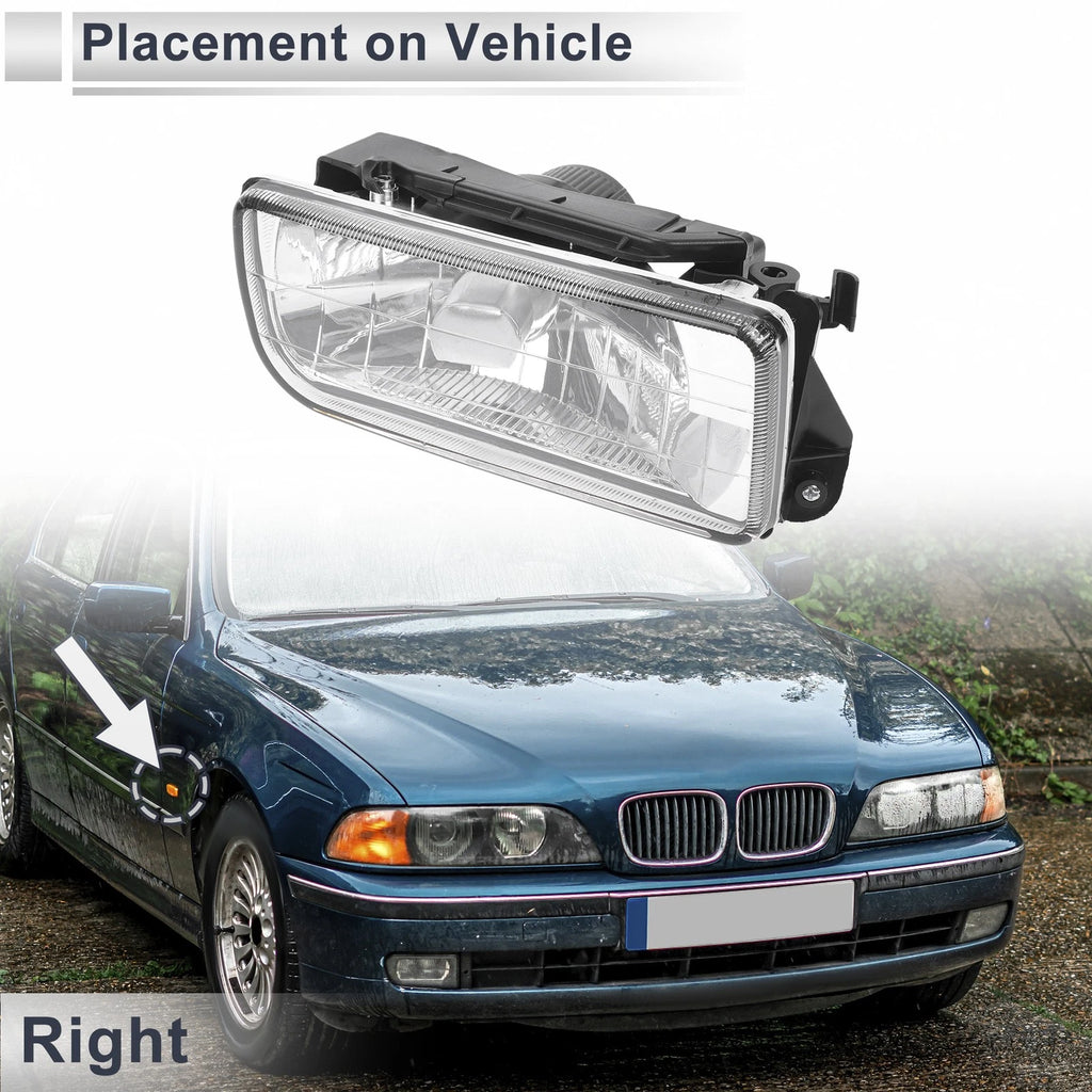 Right Front Bumper Side Marker Light Cover Replacement for BMW 3 Series (2006–2012)