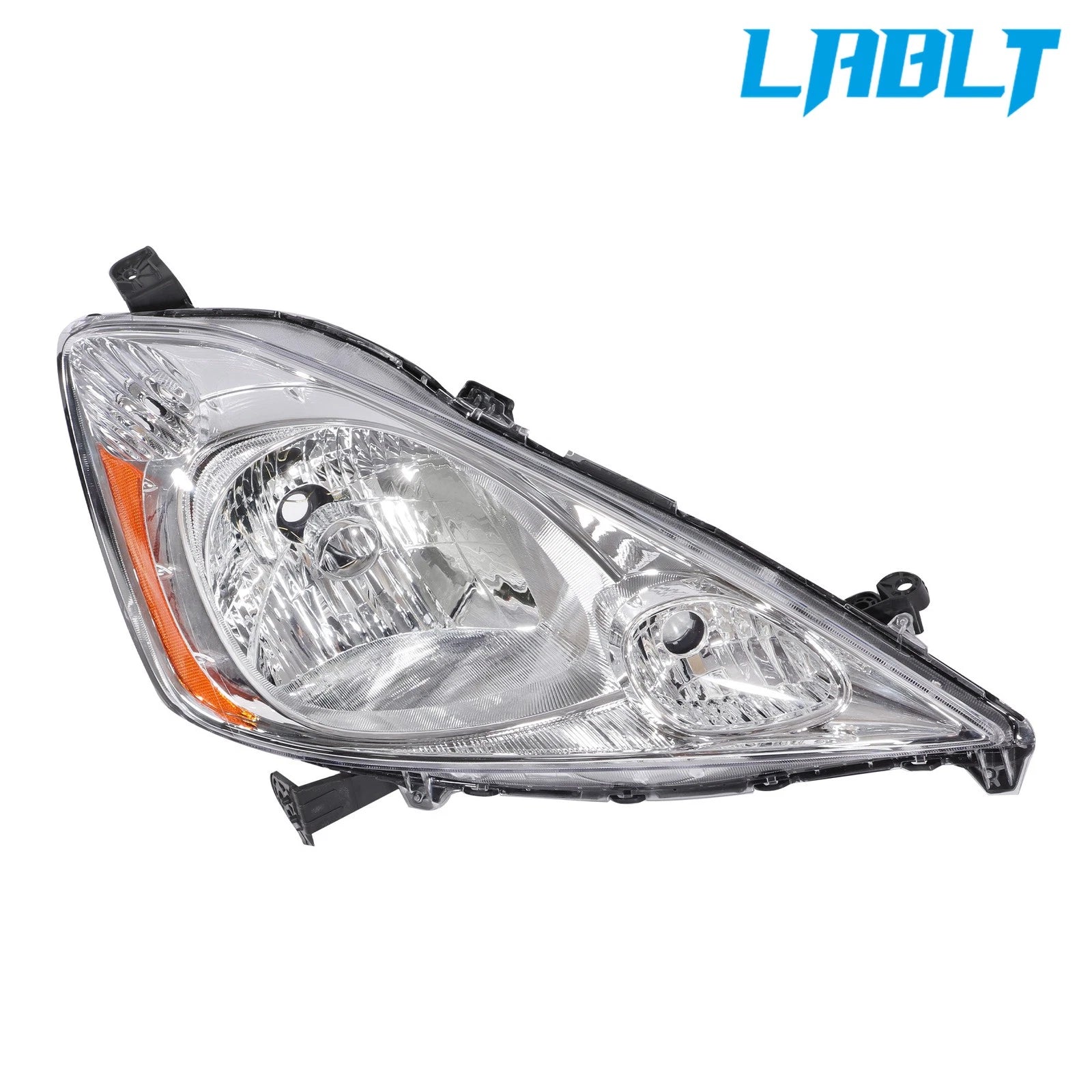 Right Side Chrome Halogen Headlight Assembly for Honda Fit (2009–2011)