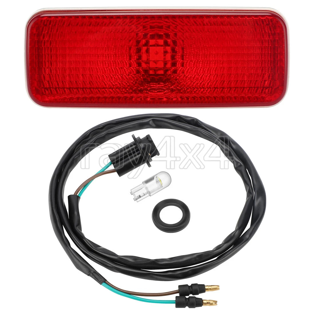 Tail Light Assembly w/ Socket & Bulb for Honda Recon 250 TRX250TE TRX250TM (2001–2004)