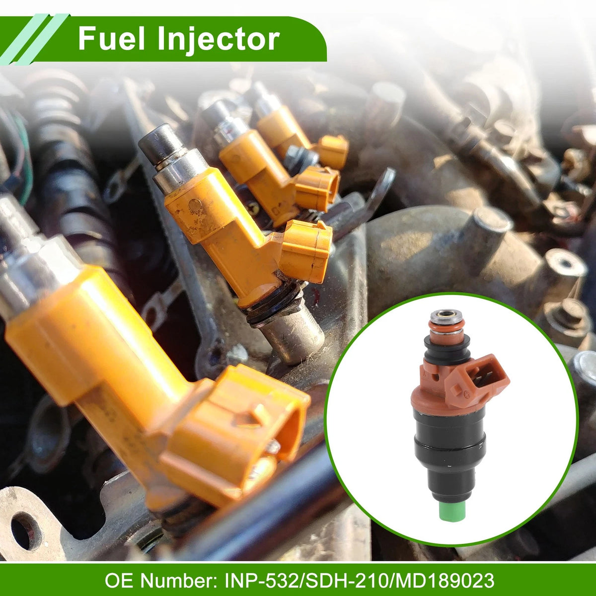 Fuel Injector Replacement for Mitsubishi 3000GT 3.0 (1994–1999)