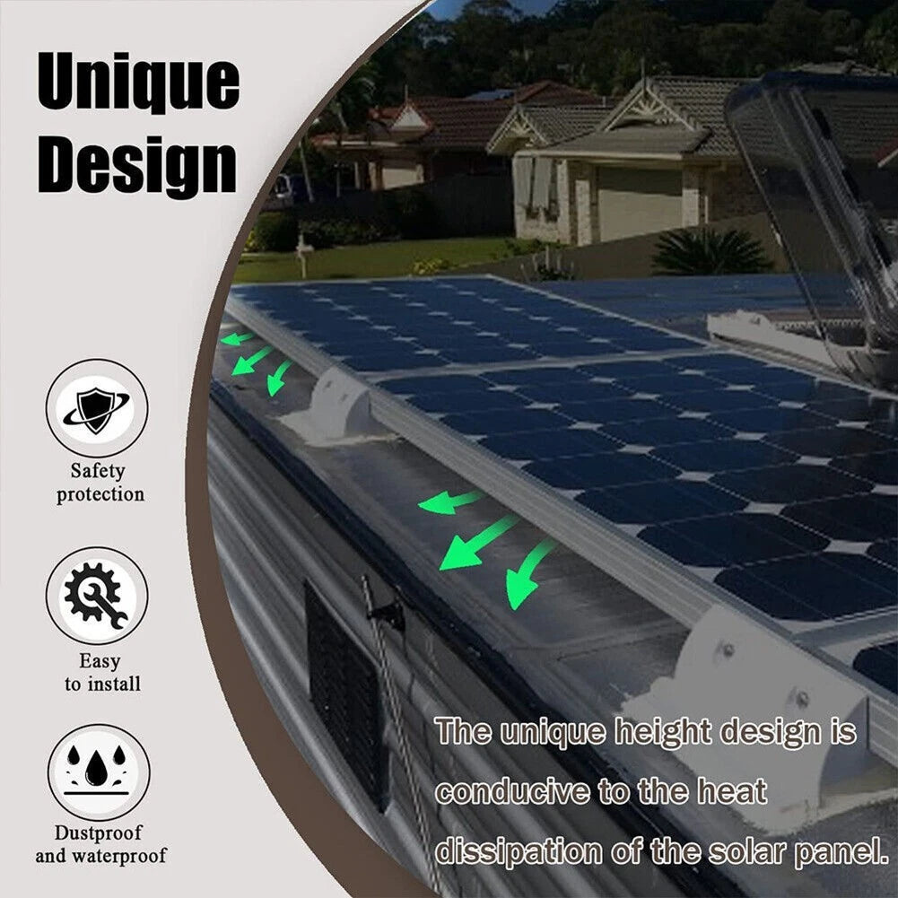 Adjustable Mounting Brackets for Boats and RVs (Solar Panel)