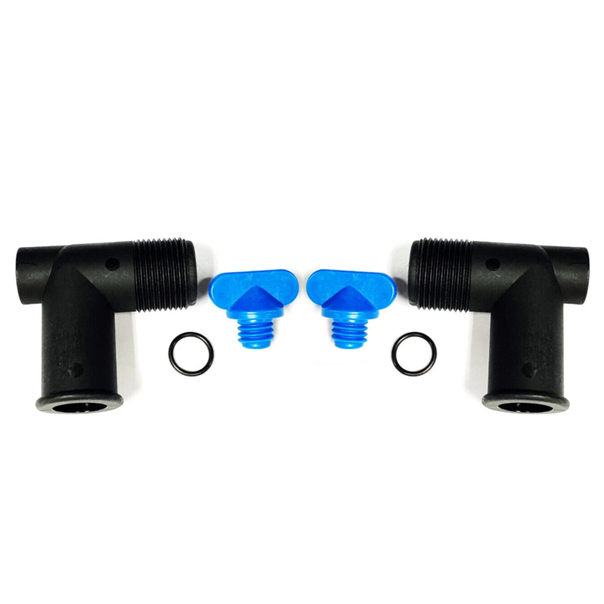 2X Exhaust Manifold Drain Elbow Kit for 22-862210A01