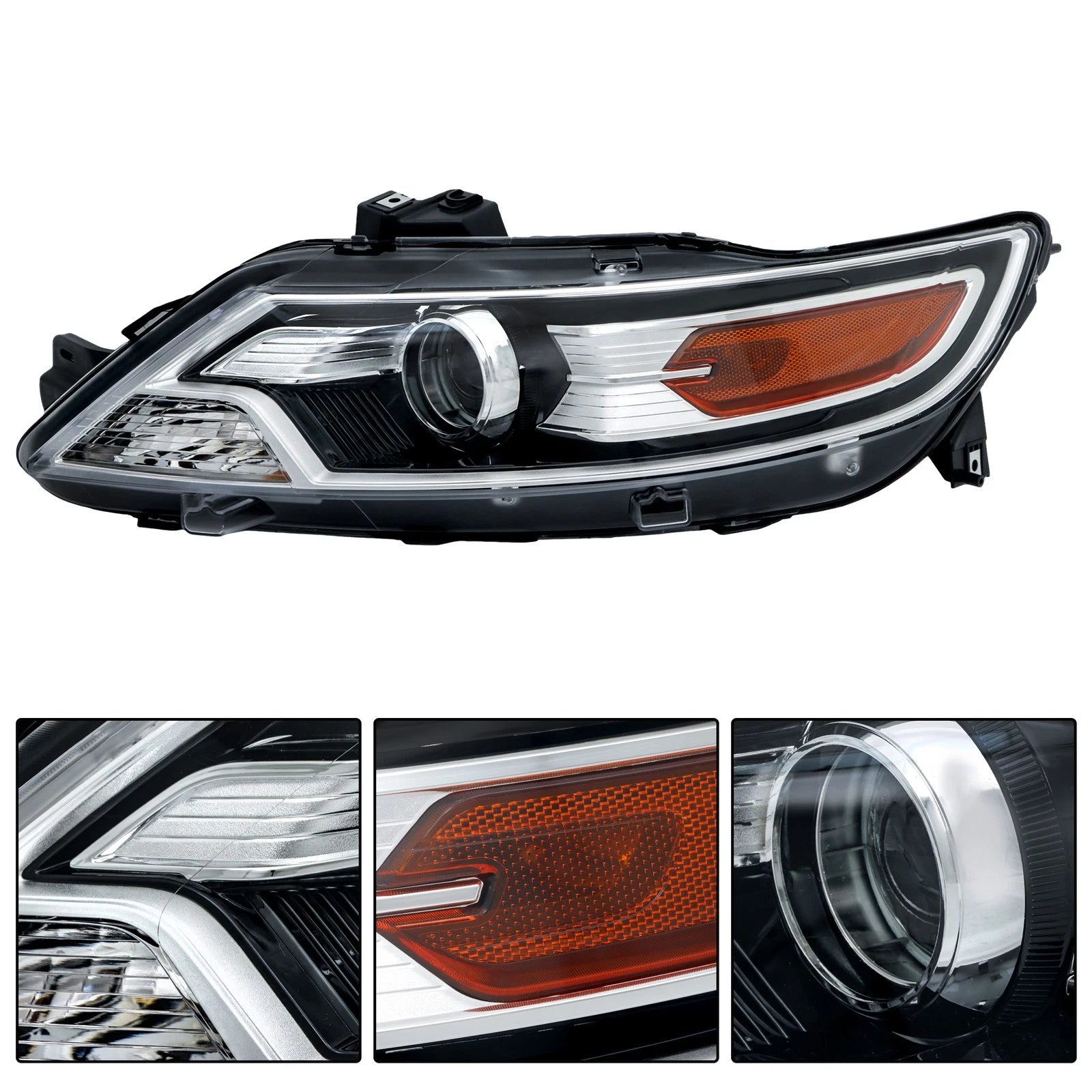 Headlights for Ford Taurus SHO (2010–2012) Projector HID Driver+Passenger