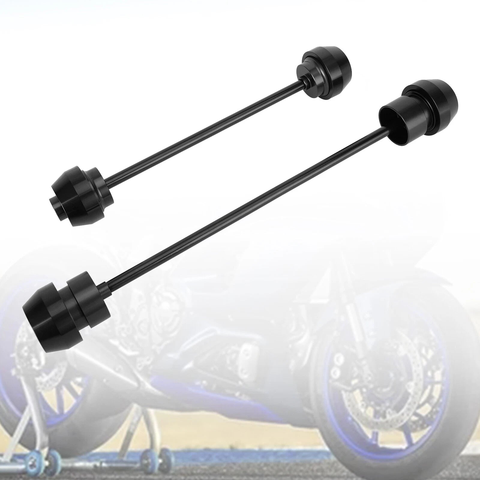 Axle Slider Wheel Protector for Yamaha YZF-R7 (2021–2023) - CNC Black