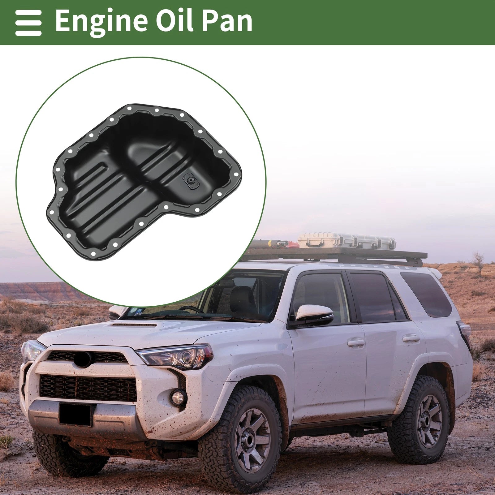 Engine Oil Pan Replacement for Toyota 4Runner V8 4.7L (2003–2009)