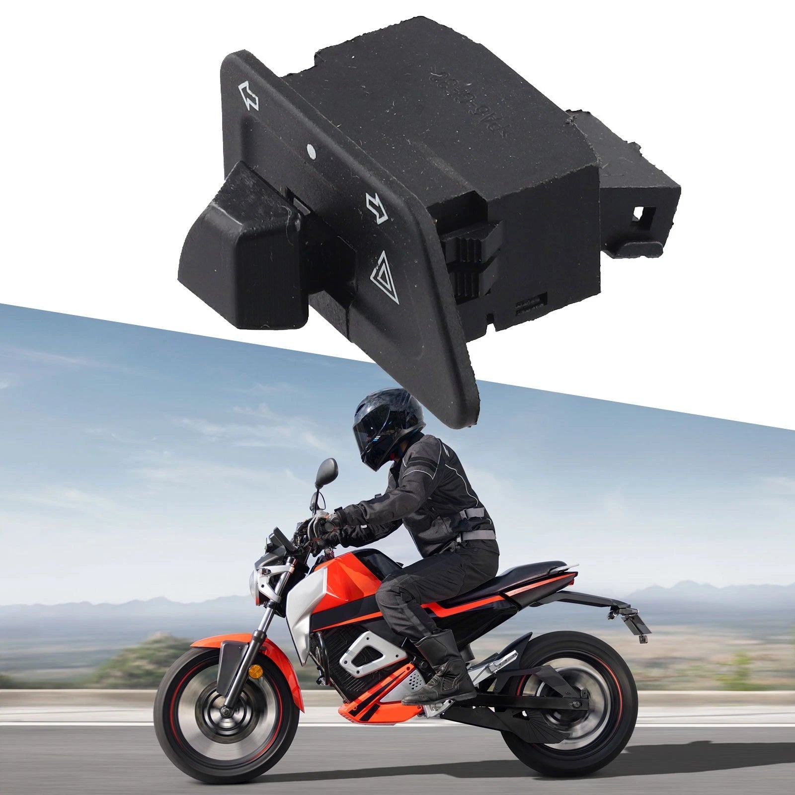 Double Flash Switch for Motorcycle Parts (Motorcycle Accessories)
