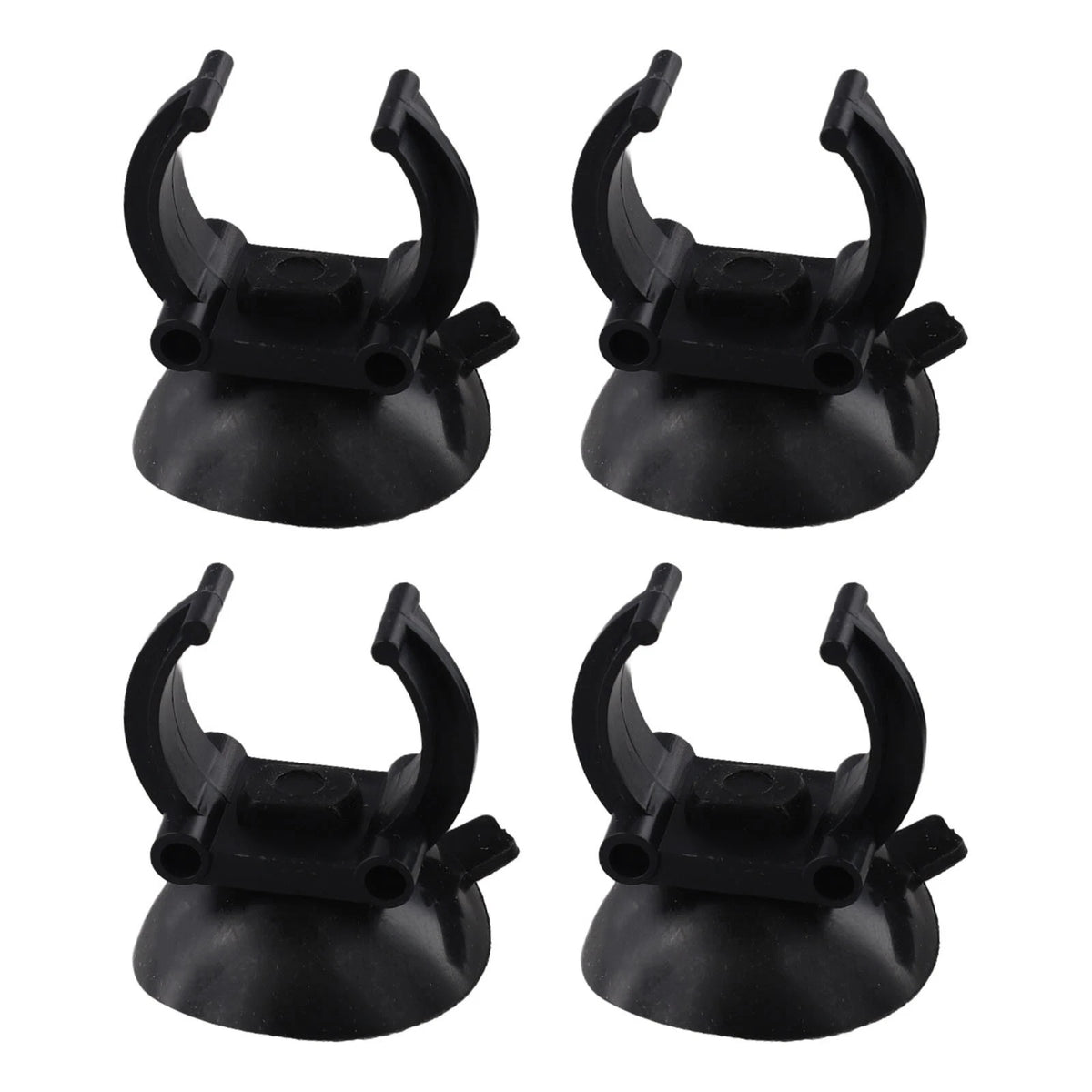 Suction Cup Clips for Aquarium Heater or Rain Bars (Set of 4/8)