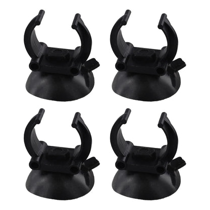 Suction Cup Clips for Aquarium Heater or Rain Bars (Set of 4/8)