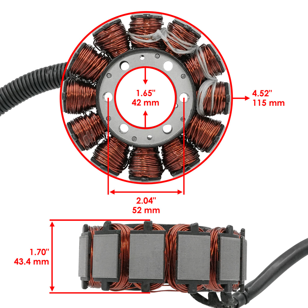 Stator Assembly Replacement for Ski Doo Skandic 600 Wt Swt HO E Tec (2011–2020)
