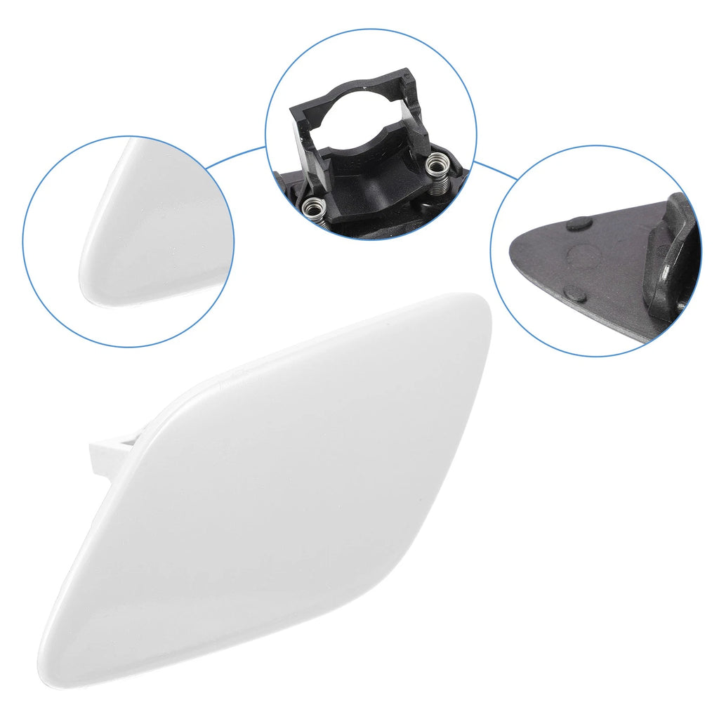 Front Bumper Headlight Washer Nozzle Cover Cap for BMW 335i (2007–2013)
