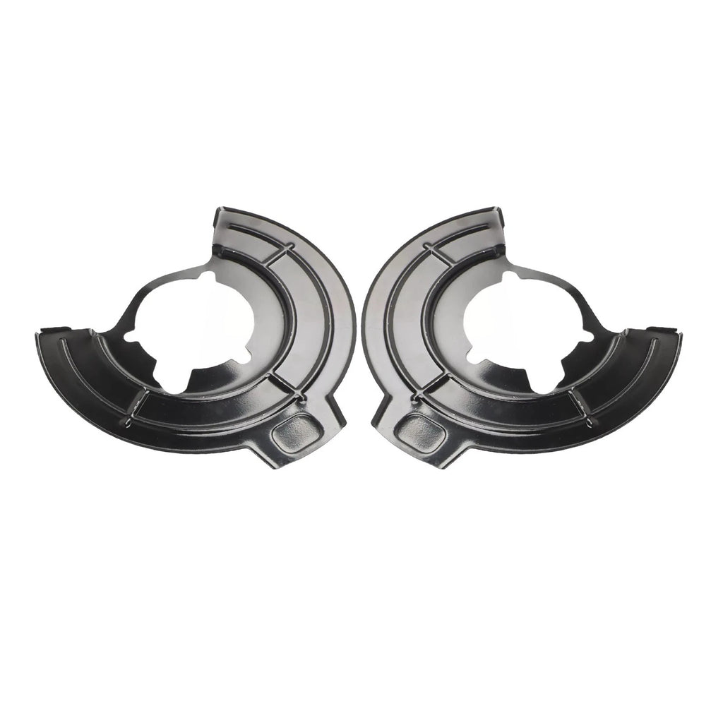 2 Piece Front Brake Disc Backing Plate Set for Jeep Wrangler JK (2007)
