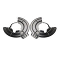 2 Piece Front Brake Disc Backing Plate Set for Jeep Wrangler JK (2007)