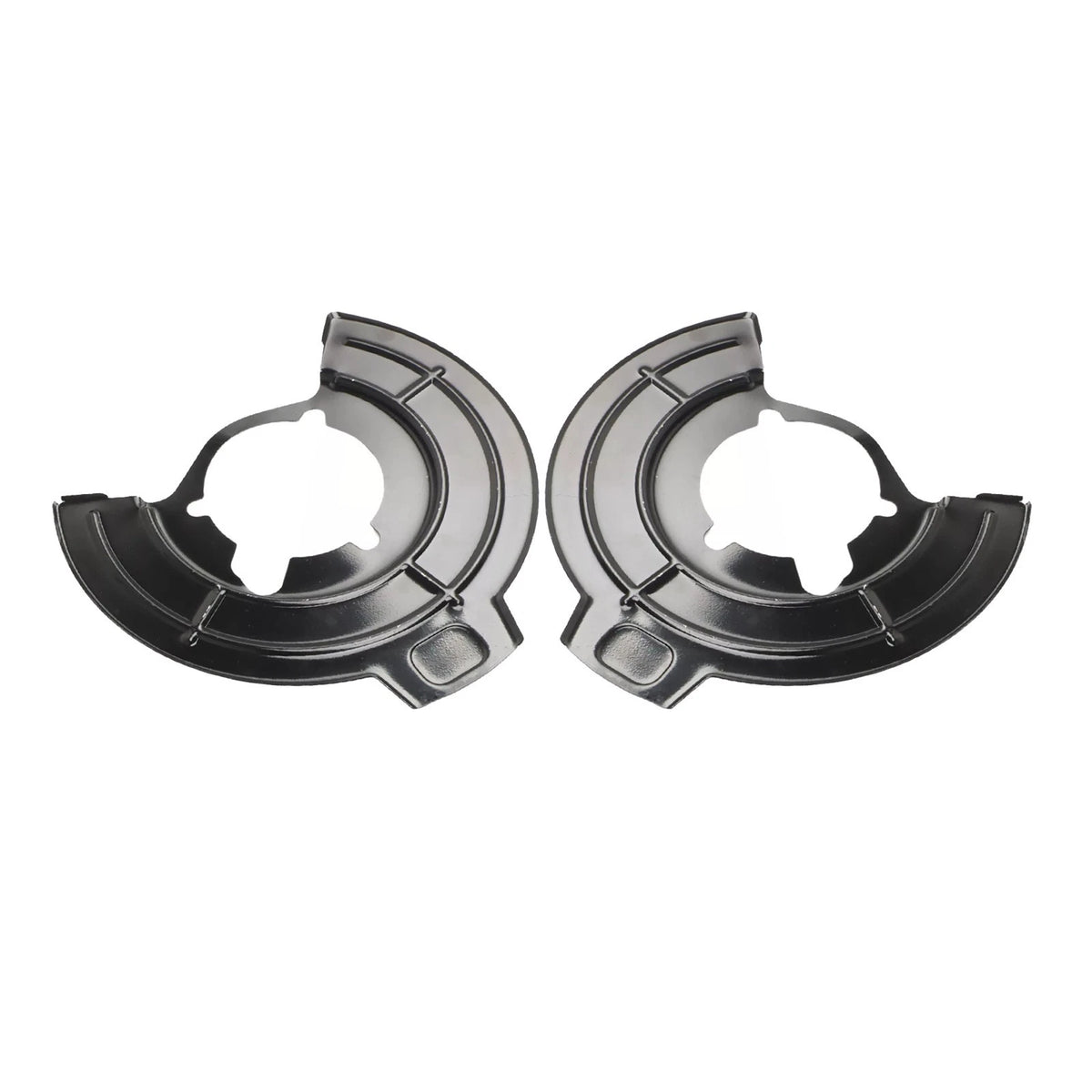 2 Piece Front Brake Disc Backing Plate Set for Jeep Wrangler JK (2007)