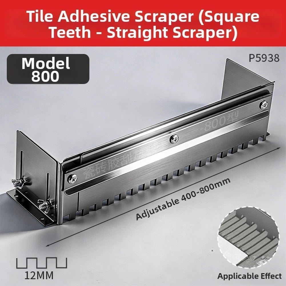 Telescopic Spatula for Tile Work 300-600mm, 400-800mm