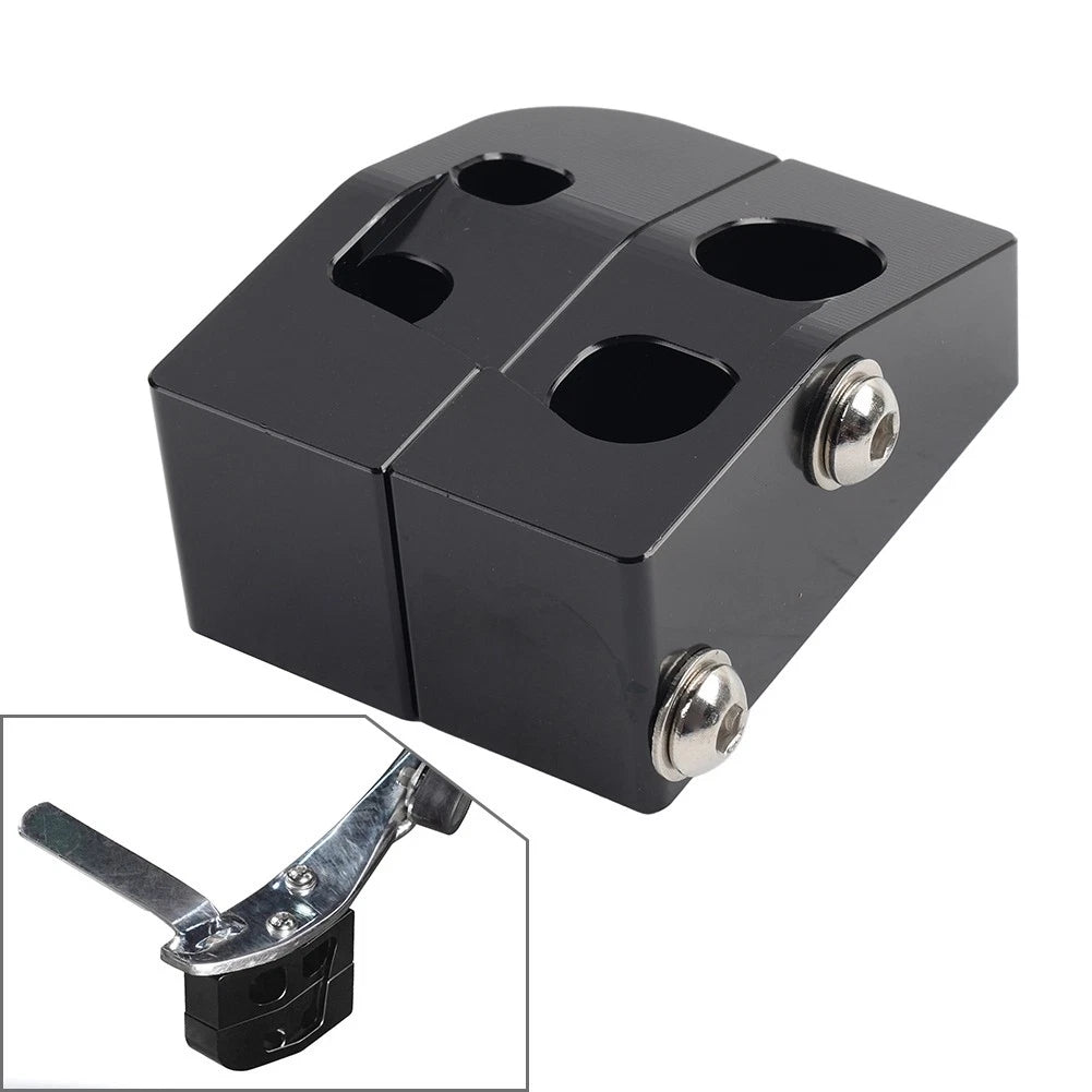 1" 2" Side Stand Lift Block Kickstand Plate for Harley Road King Electra Glide