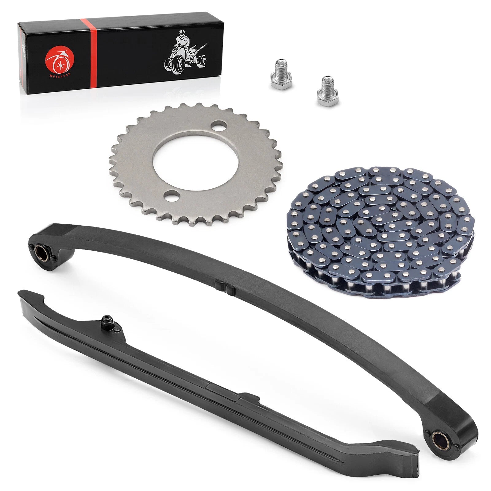 Timing Chain Guides & Cam Chain Sprocket for Honda ATC185S ATC200 (1981–1983)