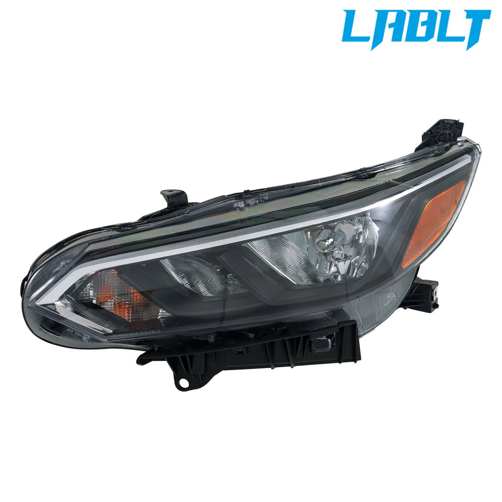 Left Side Headlight Halogen Black Clear for Nissan Sentra (2024–2025)