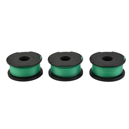 3 Pack Spool and Line for Black and Decker GL7033 GL8033 GL9035