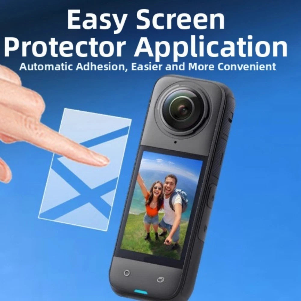 3 Pack Tempered Glass Screen Protector for Insta360 X4air