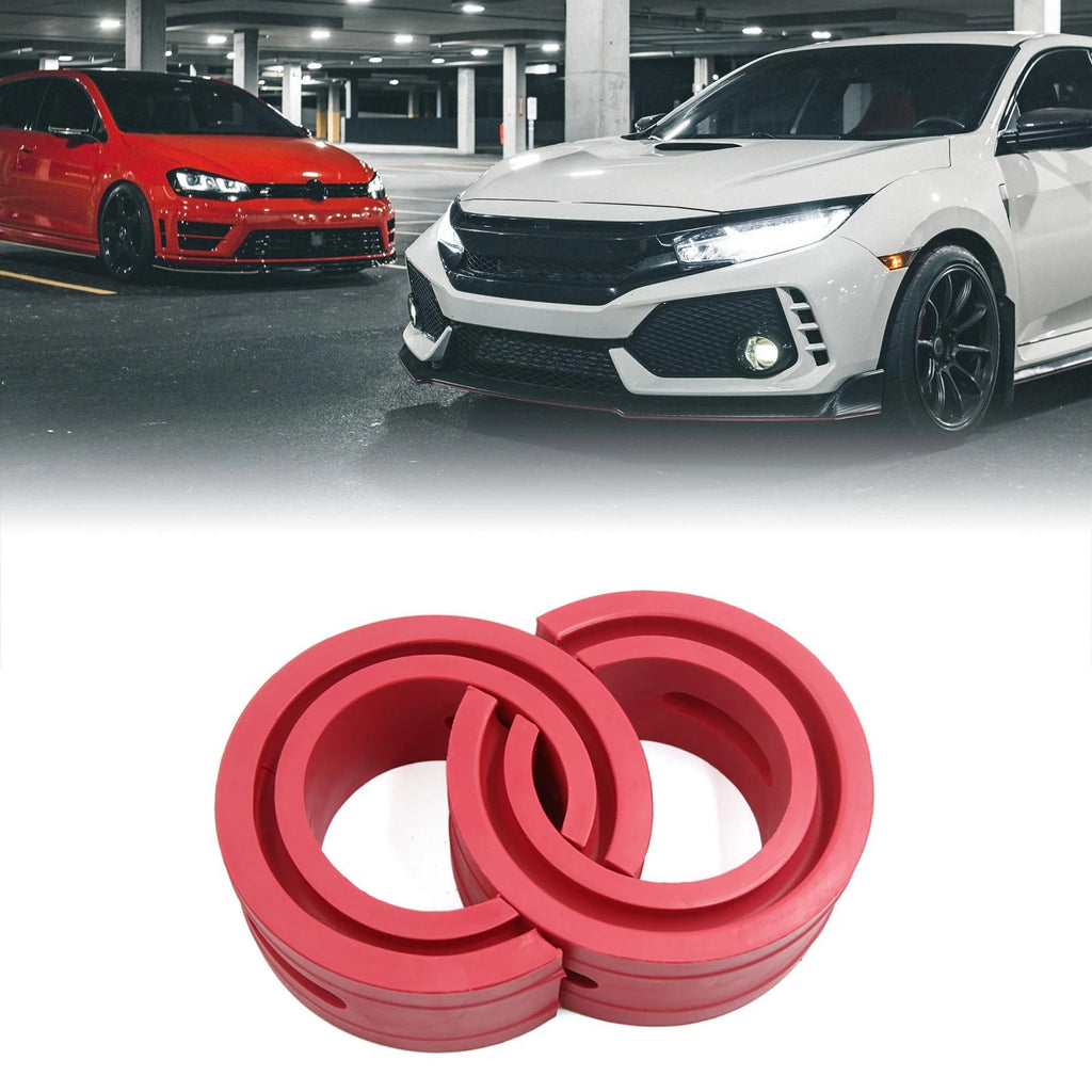 2X Rubber Shock Absorber Spring Bumper for Car (Type-C)