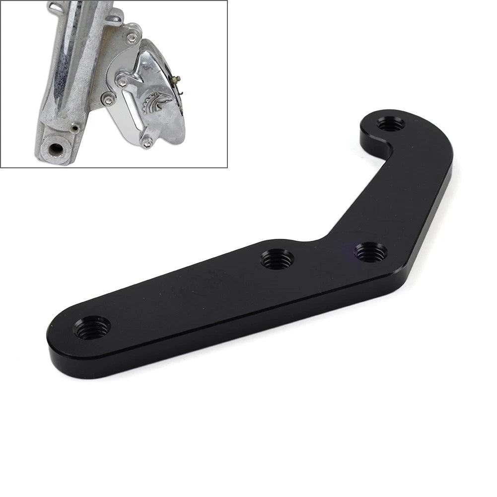 For Harley Softail Dyna Sportster FXR 84-99 4-Piston Front Brake Caliper Bracket