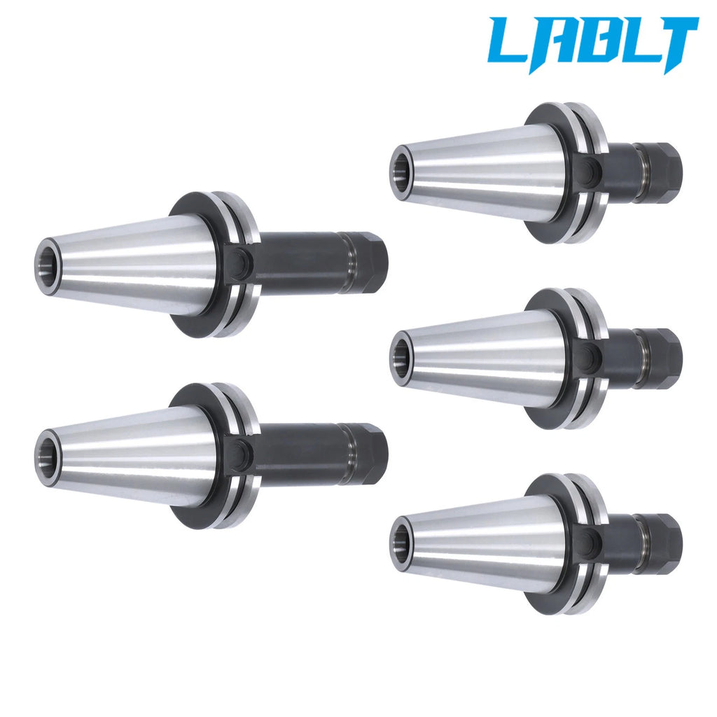 5Pcs CAT40-ER16 Collet Chucks Tool Holder (Short & Long)