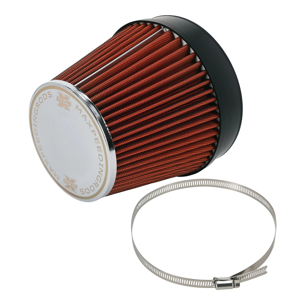 6 Inch Universal Cone Filter High Flow Intake 158mm Clamp-On Washable