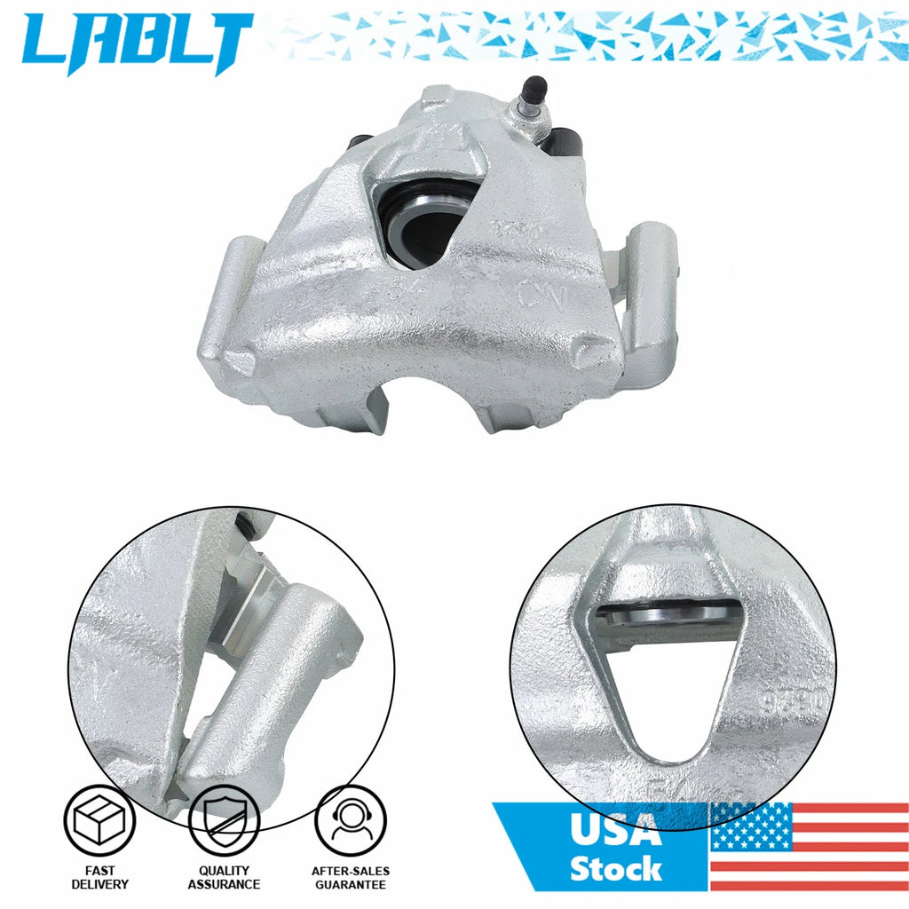 Front LH & RH Brake Caliper w/ Bracket for VW Golf Jetta Beetle Audi A3 (1998–2003)