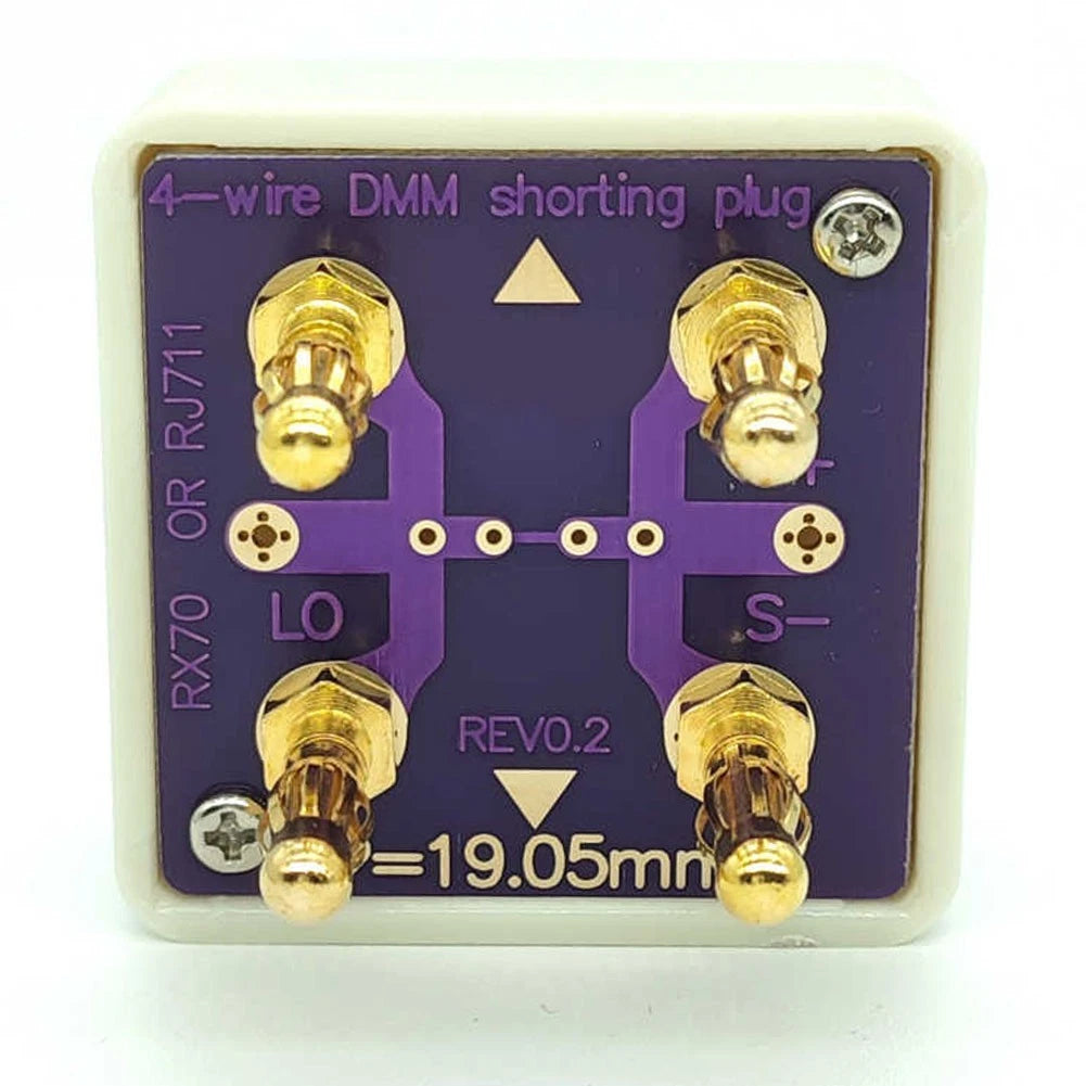 4 Wire Resistance Calibration Socket Assembly for DMM Accessory