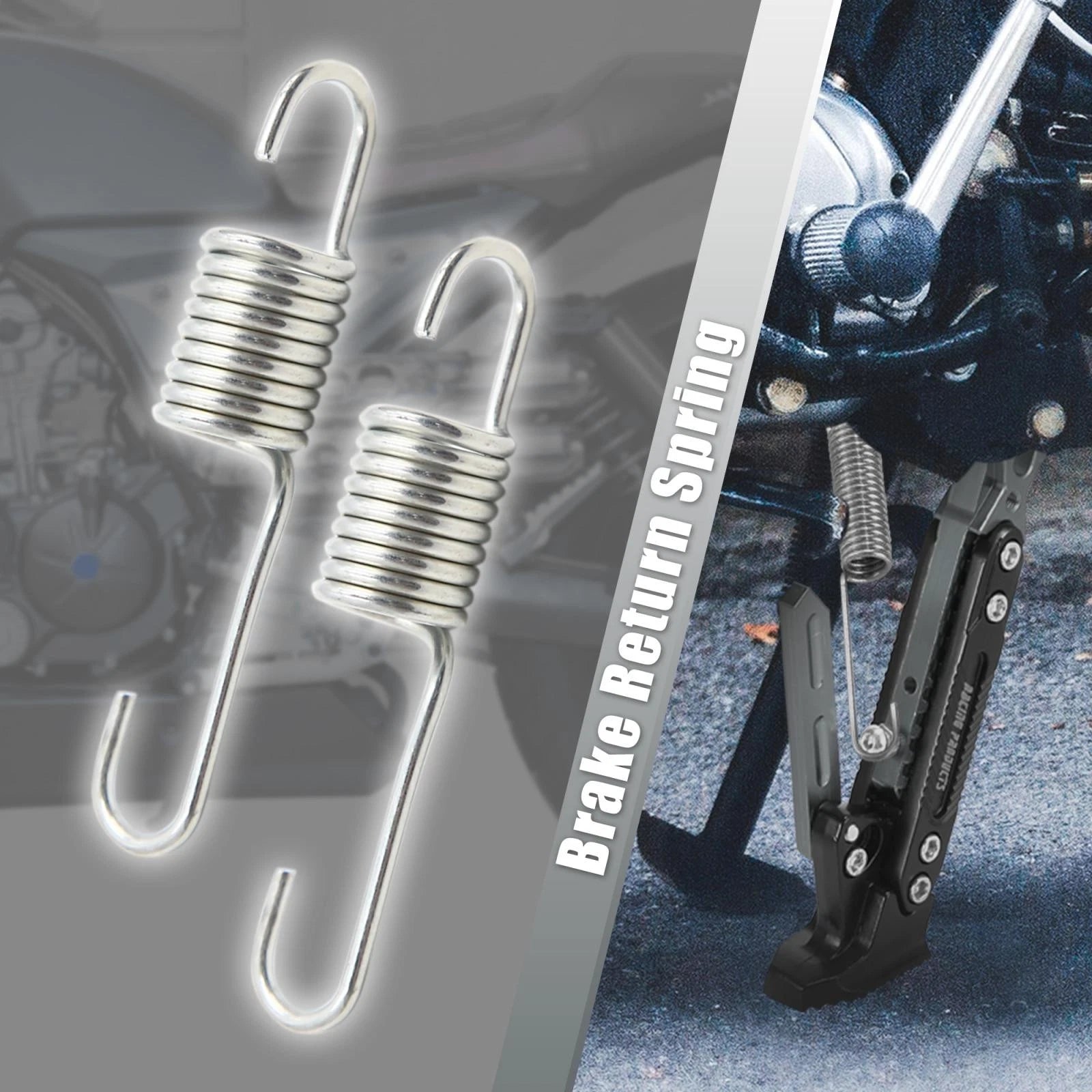 Brake Pedal Return Spring 2pc Metal for Honda CG125 (2007–2015)