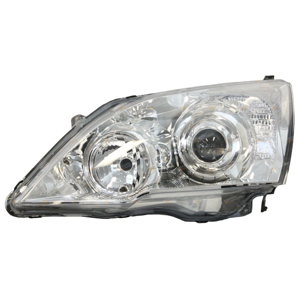 LH Chrome Projector Headlight for Honda CR-V (2007–2012)