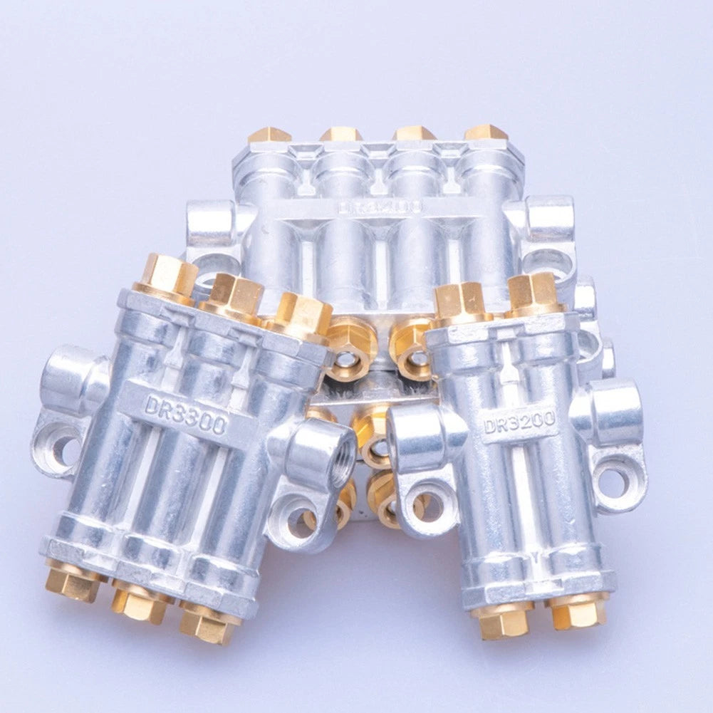 Lubrication Valve Distributor for Grease Oil with Spring Operated Mechanism
