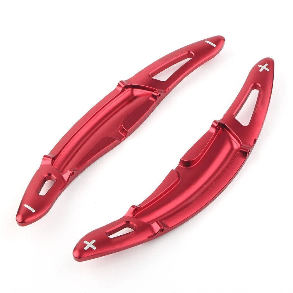 Steering Wheel Shift Paddle Extensions for Porsche 911 Carrera - Red