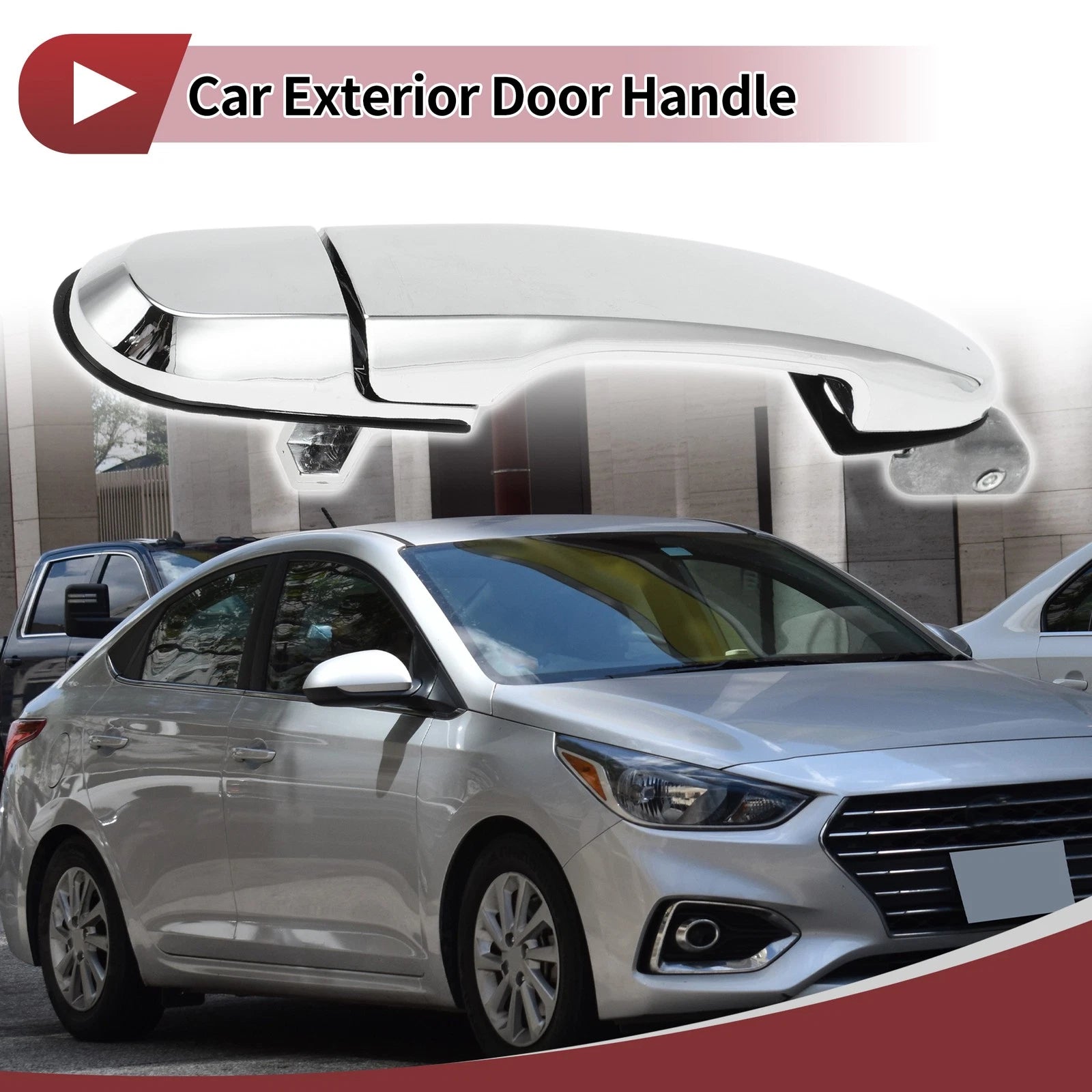 Car Door Handle Grip Replacement for Hyundai Tucson Rear Left (2015–2021)