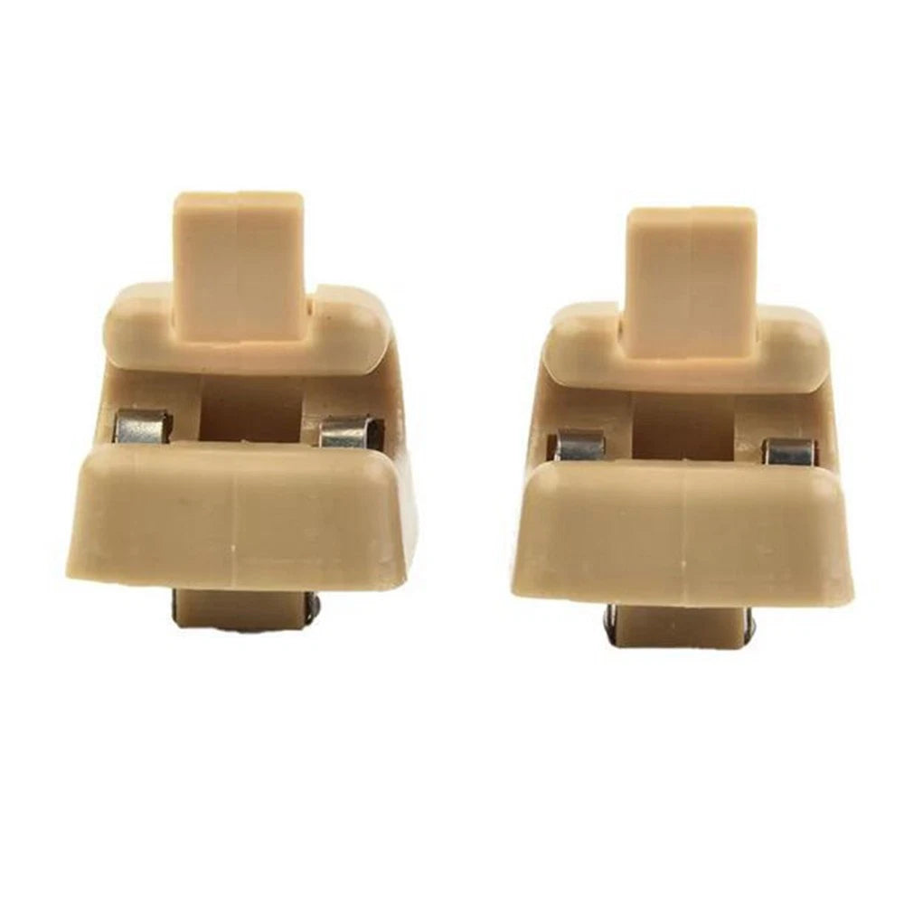 2pcs Car Sun Visor Clips Holders Replacement 12681000127101 For Mercedes-Benz