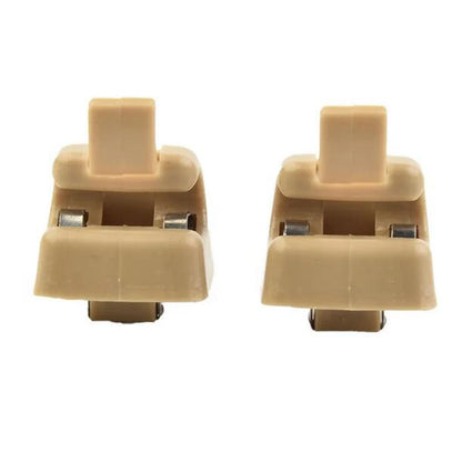 2pcs Car Sun Visor Clips Holders Replacement 12681000127101 For Mercedes-Benz
