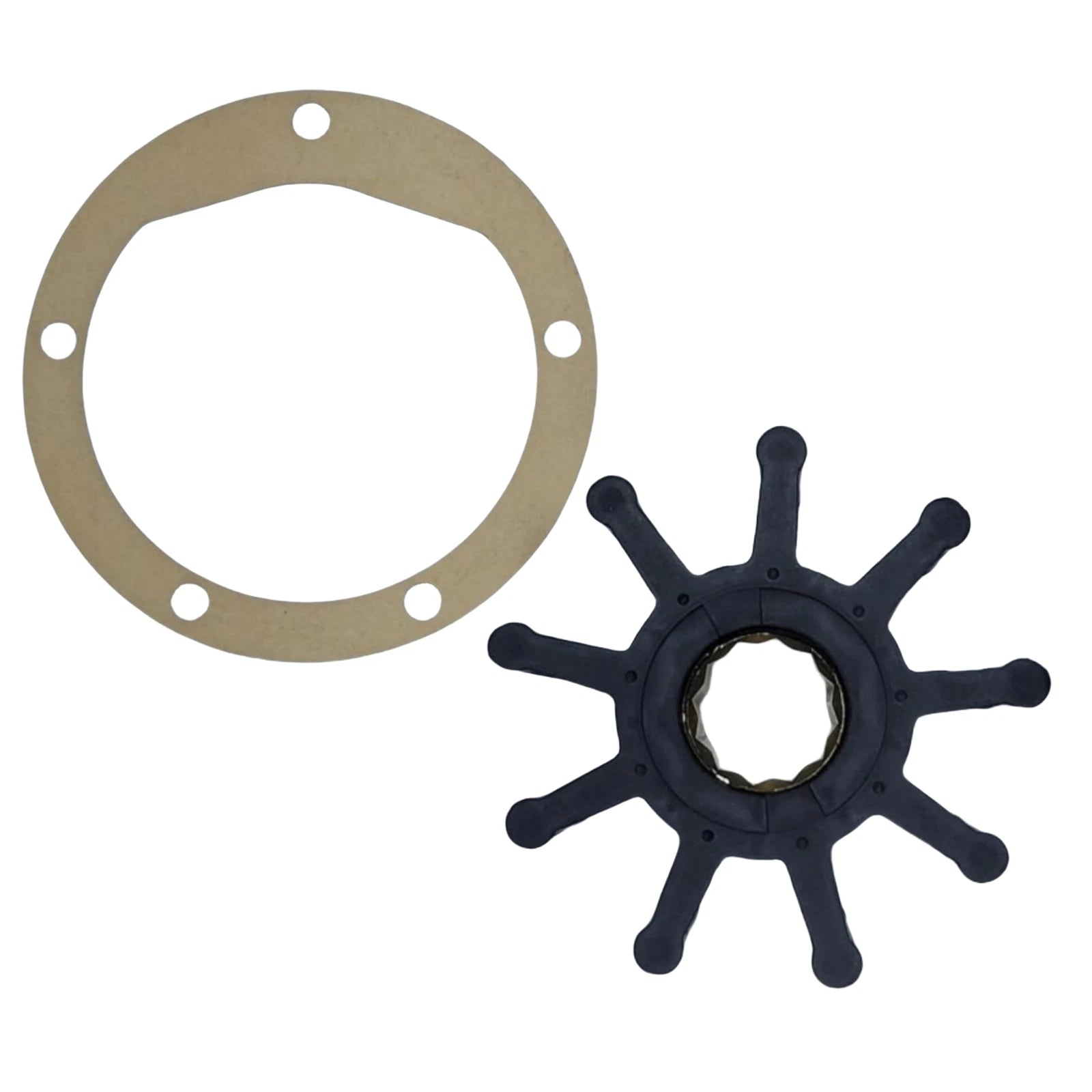 Water Pump Impeller Kit 09-802B 6760-0001 18-3304 for Johnson Jabsco (N/A)