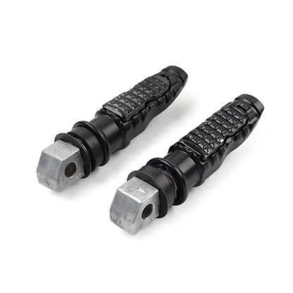 8MM Insertable Rear Motorcycle Foot Pegs for Harley Honda