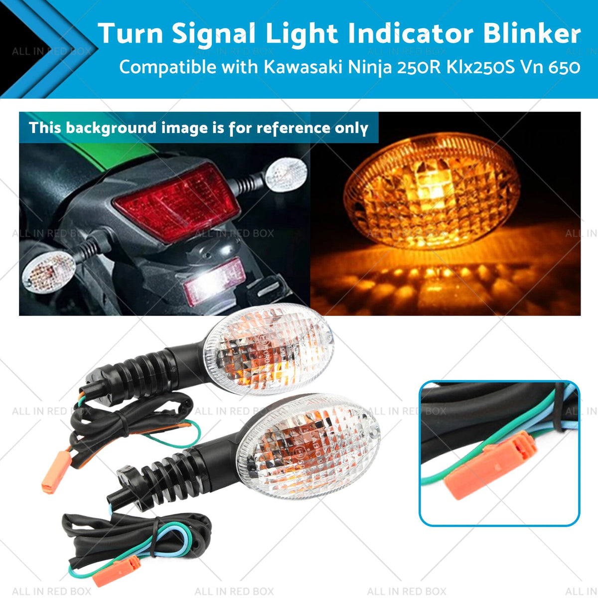 Turn Signal Light Indicator for Kawasaki Ninja 250R (2008–2012)