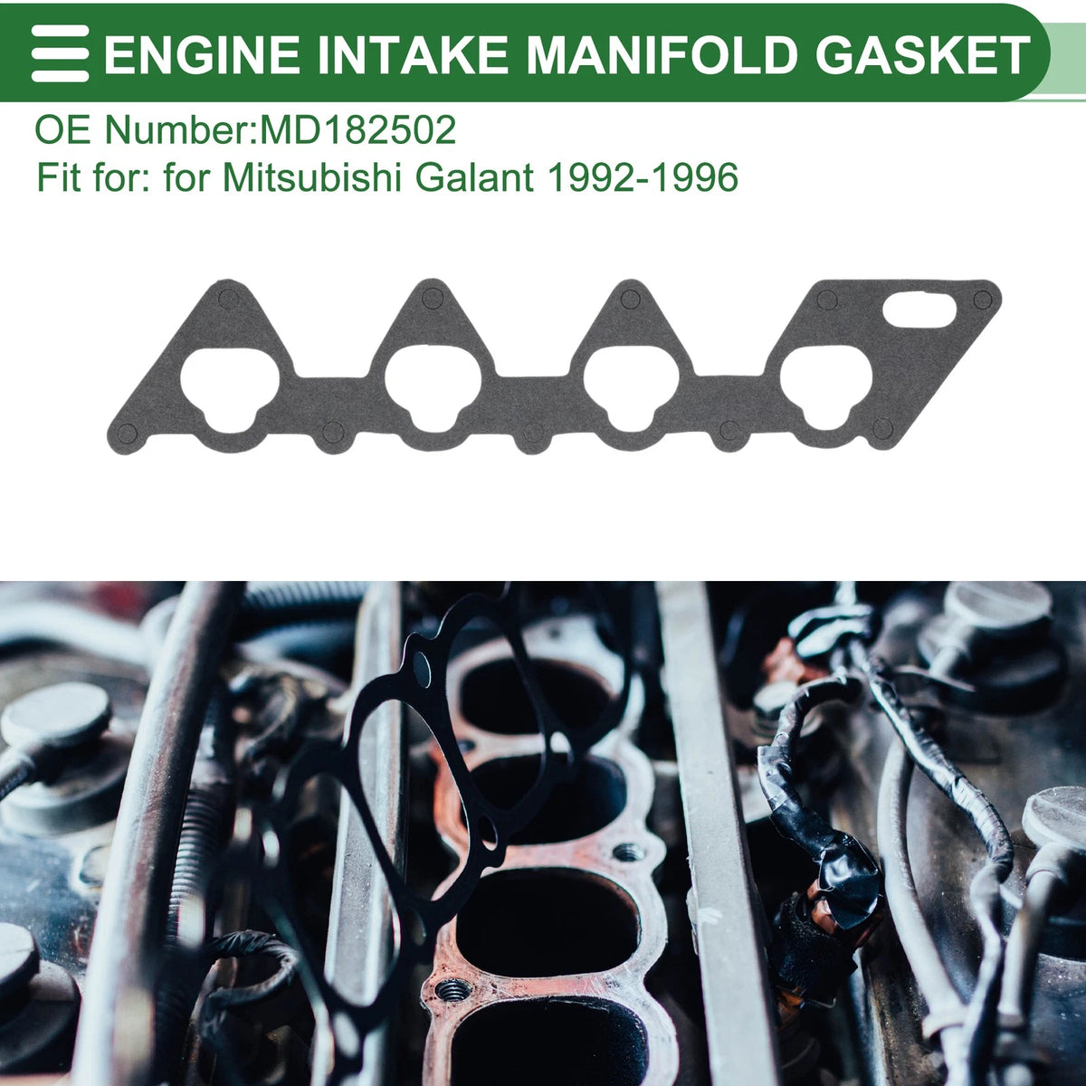 Engine Intake Manifold Gasket Replacement for Mitsubishi Galant (1992–1996)