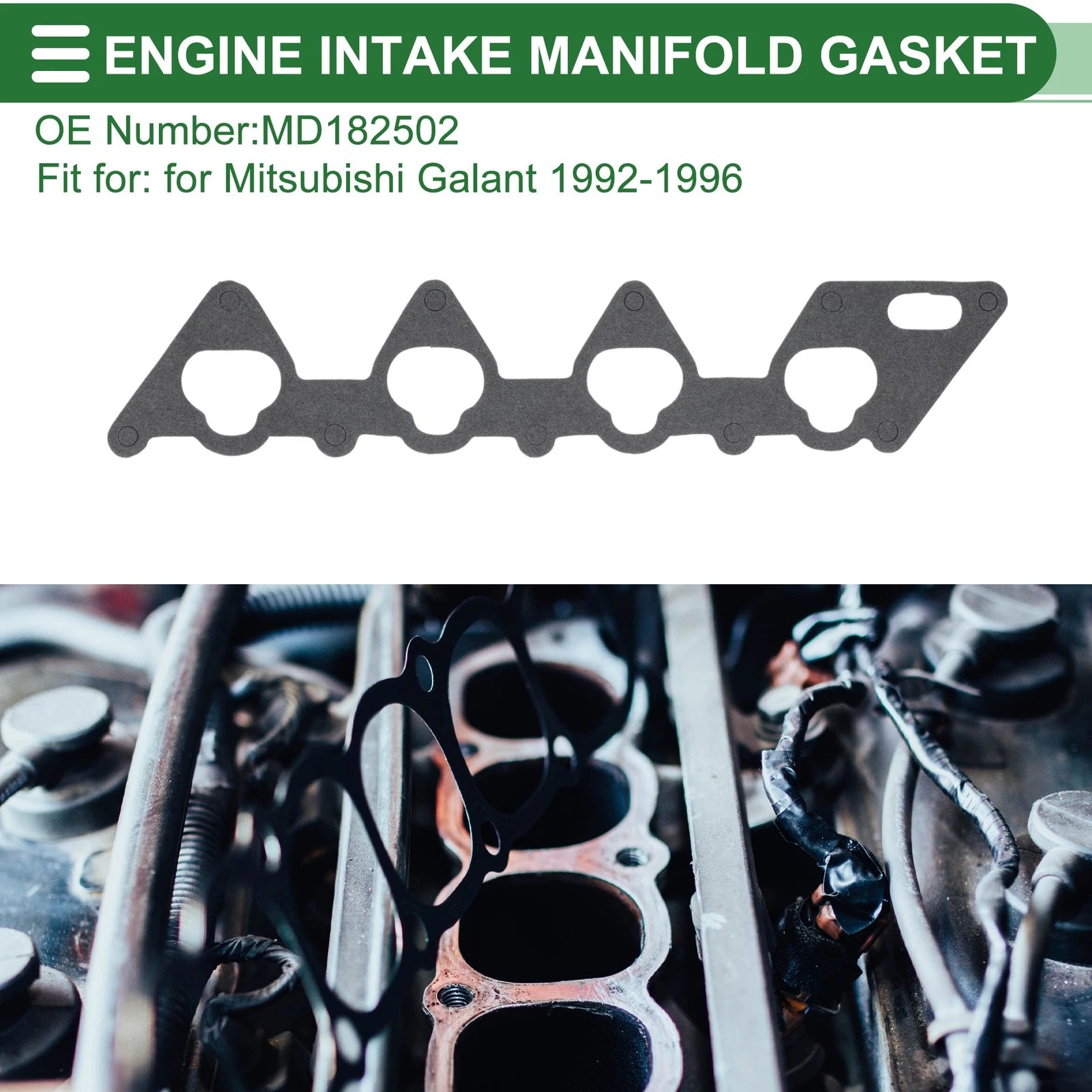 Engine Intake Manifold Gasket Replacement for Mitsubishi Galant (1992–1996)